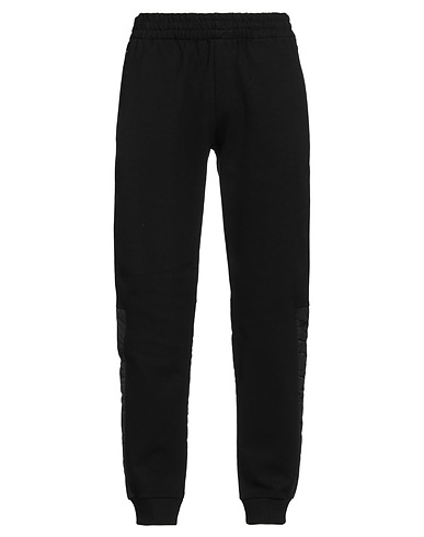 BIKKEMBERGS Casual trouser Black 95% Cotton, 5% Elastane