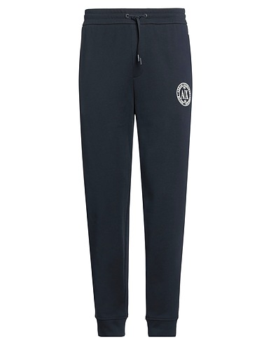ARMANI EXCHANGE Casual pants Midnight blue 100% Cotton