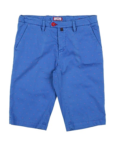 BARONIO Shorts & Bermuda Blue Cotton, Polyester, Elastane
