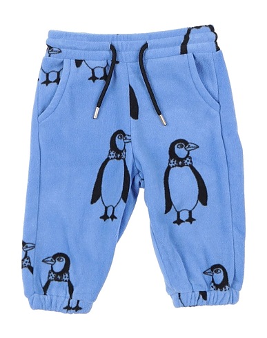 MINI RODINI Casual trouser Azure 100% Recycled polyester