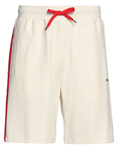 HUGO Shorts & Bermuda Ivory 100% Cotton