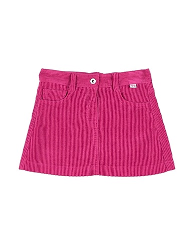 IL GUFO Skirt Magenta 97% Cotton, 3% Elastane
