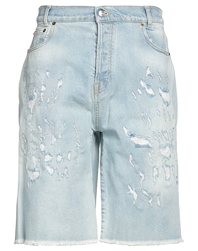 BUSCEMI Shorts Blau 99% Baumwolle, 1% Elastan