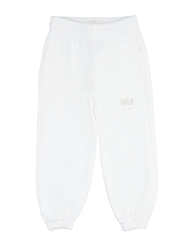 VICOLO Casual trouser White 65% Cotton, 35% Polyester