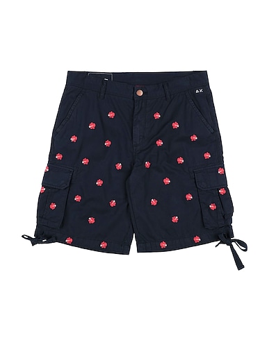 SUN 68 Shorts & Bermuda BLU NOTTE 100% Cotton