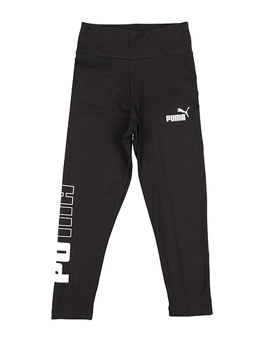 PUMA Gym leggings PUMA POWER Colorblock Leggings G
 Black 95% Cotton, 5% Elastane