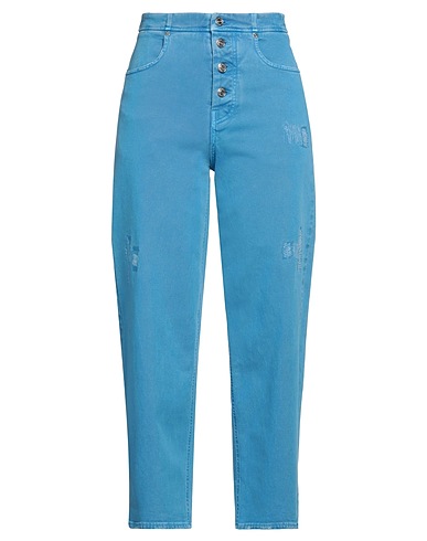 DEPARTMENT 5 Denim trousers Azure 98% Cotton, 2% Elastane