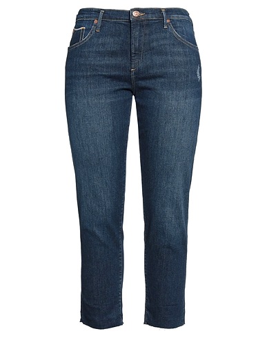 TRUE RELIGION Denim pants Blue 92% Cotton, 6% Elastomultiester, 2% Elastane