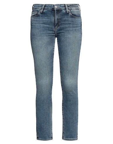 AG JEANS Denim trousers Blue 86% Cotton, 12% Polyester, 2% Elastane