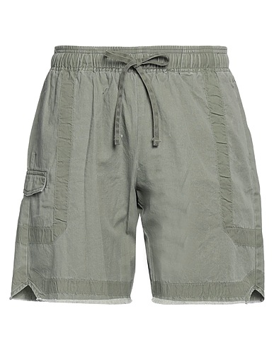 JOHN ELLIOTT Shorts & Bermuda Military green 100% Cotton