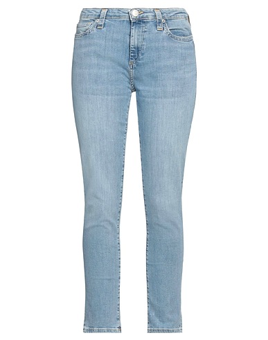 TRUE RELIGION Denim pants Blue 93% Cotton, 5% Polyester, 2% Elastane
