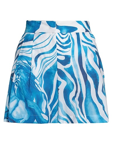 ALBERTA FERRETTI Shorts & Bermuda Blue 100% Cotton