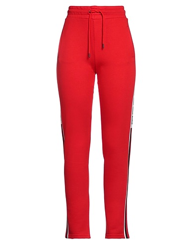 QUANTUM COURAGE Casual trouser Red 70% Cotton, 30% Modal