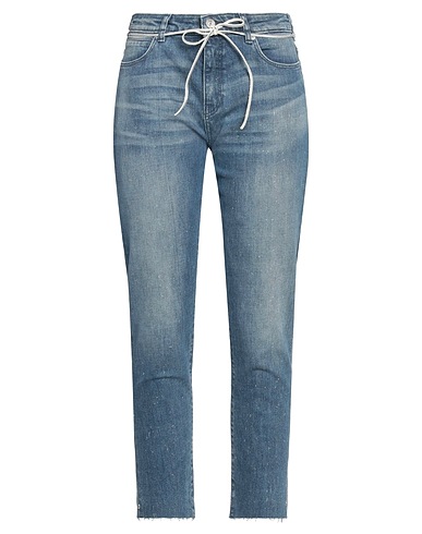 MAISON SCOTCH Pantaloni jeans Blu 85% Cotone, 14% Poliestere, 1% Elastan