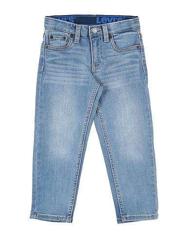 LEVI'S Denim trousers Blue 55% Cotton, 25% Polyester, 14% Nylon, 5% Viscose, 1% Elastane