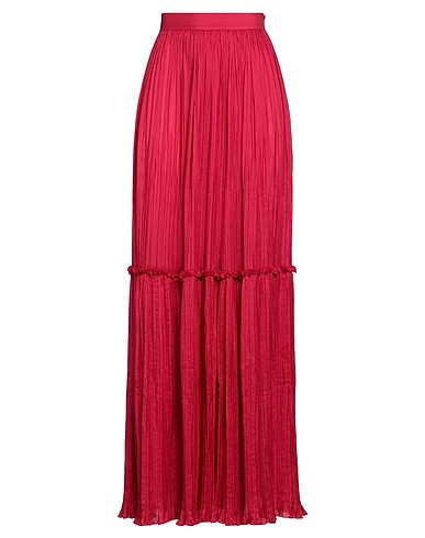 ALBERTA FERRETTI Long skirt Magenta 65% Silk, 35% Polyamide