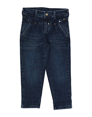 LIU •JO Denim trousers Blue 98% Cotton, 2% Elastane