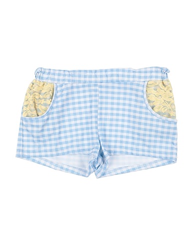 F**K PROJECT Shorts & Bermuda Sky blue 95% Cotton, 5% Elastane