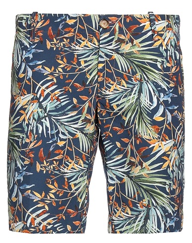AT.P.CO Shorts & Bermuda Midnight blue 100% Cotton