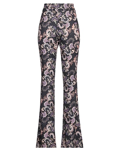 GAëLLE Paris Casual trouser Black 95% Polyester, 5% Elastane