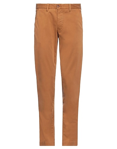 BLAUER. Casual trouser Camel 97% Cotton, 3% Elastane