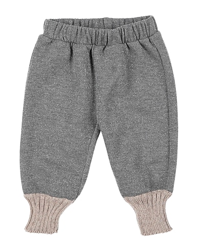 MINIMU' Casual trouser Grey 84% Cotton, 16% Metallic fiber