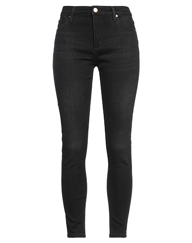 AG JEANS Denim trousers Black 69% Cotton, 15% Modal, 14% Polyester, 2% Elastane