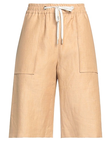 ELEVENTY Shorts & Bermuda Sabbia 100% Lino
