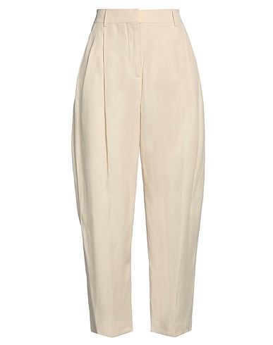 STELLA McCARTNEY Casual pants Beige 72% Viscose, 28% Linen