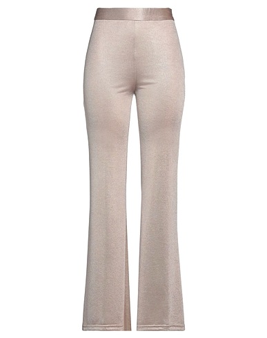 ISABELLE BLANCHE Paris Casual trouser Sand 84% Acetate, 8% Polyamide, 8% Polyester