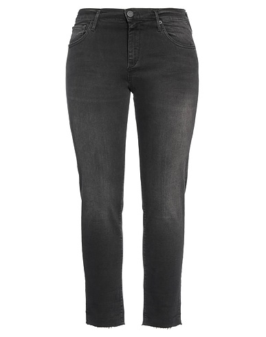 TRUE RELIGION Denim trousers Charcoal 98% Cotton, 2% Elastane