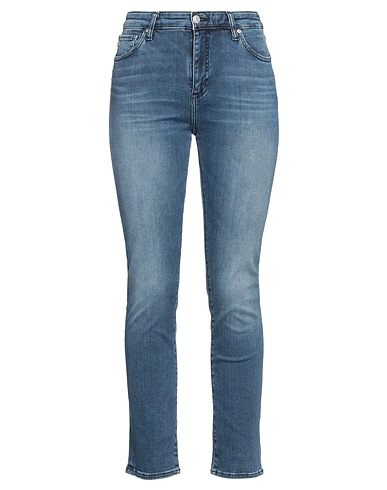 AG JEANS Denim trousers Blue 87% Cotton, 9% Polyester, 4% Elastane