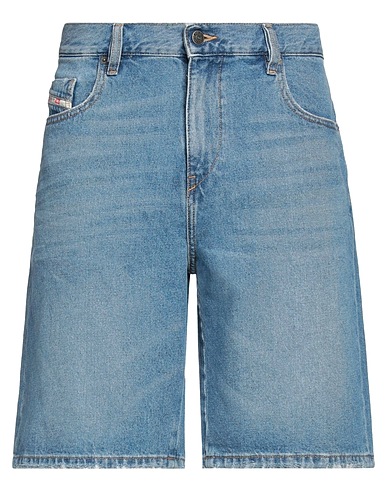 DIESEL Denim shorts Blue 100% Cotton
