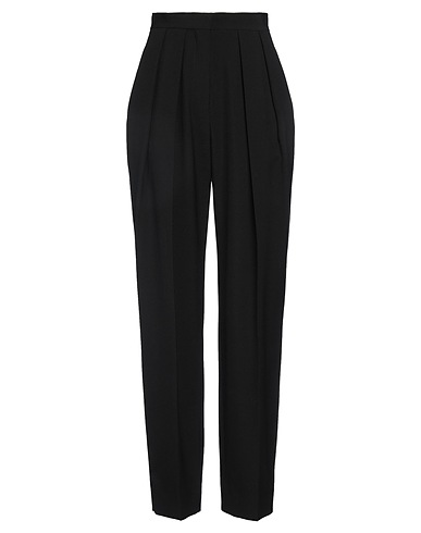 STELLA McCARTNEY Pantalone Nero 55% Poliestere, 41% Lana, 4% Elastan