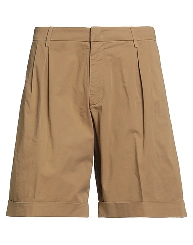 DONDUP Shorts & Bermuda Camel 96% Cotton, 4% Elastane