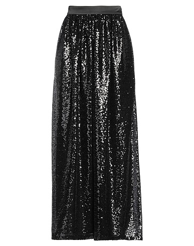 EMPORIO ARMANI Long skirt Black 100% Polyester