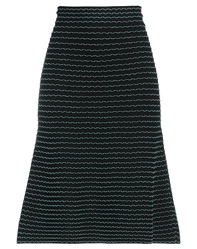 EMPORIO ARMANI Midi skirt Black 70% Viscose, 24% Polyester, 6% Polyamide