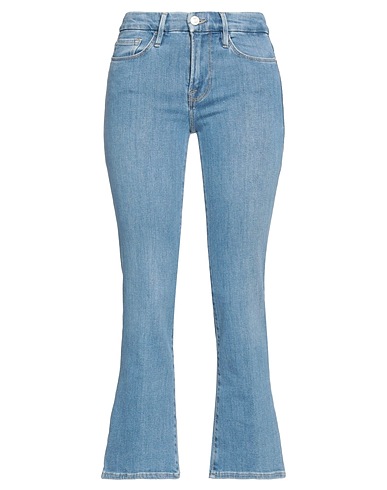 FRAME Pantaloni jeans Blu 77% Cotone, 19% Rayon, 3% Elasterell-p, 1% Elastan