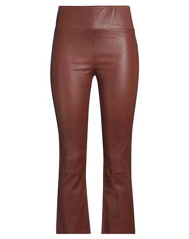 SPRWMN Leggings Marrone 100% Pelle