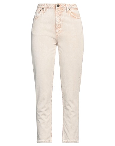 DONDUP Denim trousers Beige 100% Cotton