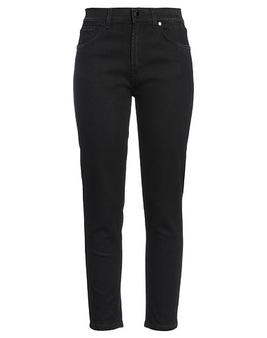 DONDUP Denim pants Black 57% Cotton, 37% Modal, 4% Elastomultiester, 2% Elastane