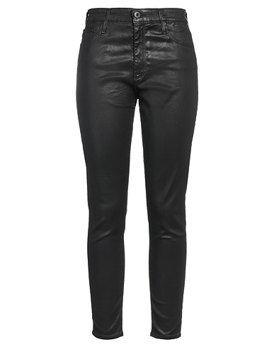 AG JEANS Denim trousers Black 60% Cotton, 30% Modal, 8% Polyester, 2% Polyurethane