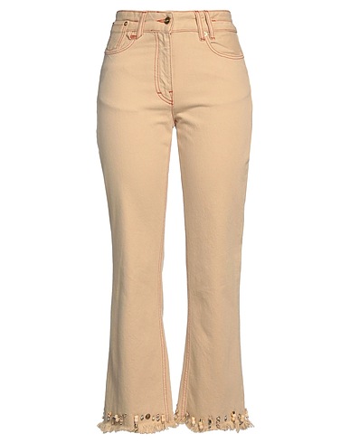 JACQUEMUS Denim pants Beige 100% Organic cotton