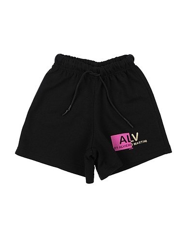 ALV by ALVIERO MARTINI Pantalone felpa Nero 65% Cotone, 35% Poliestere