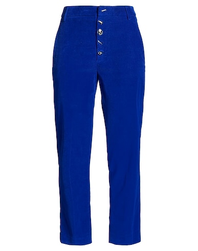 DONDUP Casual pants BLU 62% Cotton, 36% Lyocell, 2% Elastane