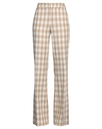 DONDUP Pantalone Avorio 61% Poliestere, 33% Viscosa, 6% Elastan