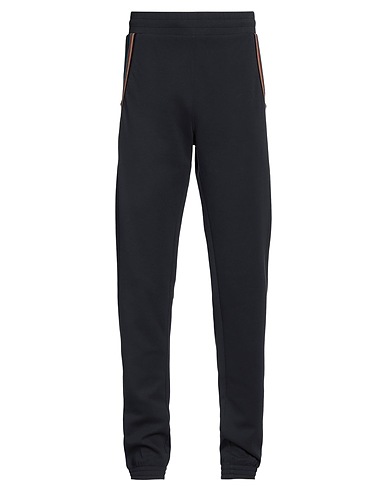 PAUL SMITH Casual pants Navy 99% Cotton, 1% Elastane