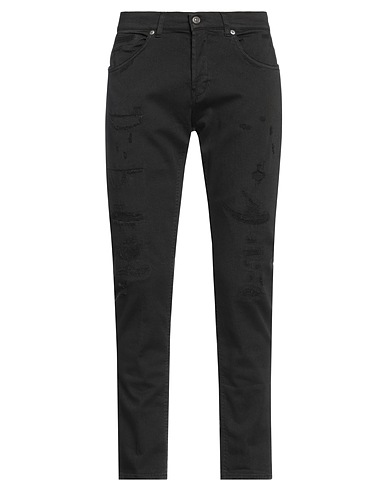 DONDUP Casual trouser Black 92% Cotton, 6% Elastomultiester, 2% Elastane