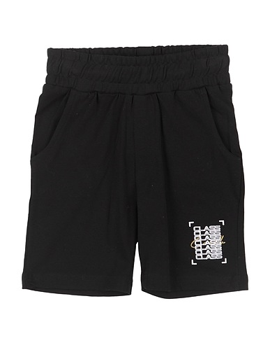 CAVALLI CLASS Shorts & Bermuda JUNIOR NERO 95% Cotone, 5% Elastan