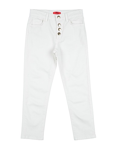 JIJIL JOLIE Pantalone Off white 98% Cotone, 2% Elastan
